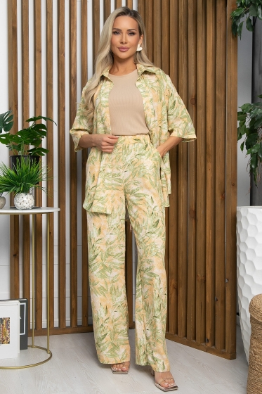 Костюм Алиот (оранжево-зеленый) К13251-7М Костюм Алиот (оранжево-зеленый) К13251-7М