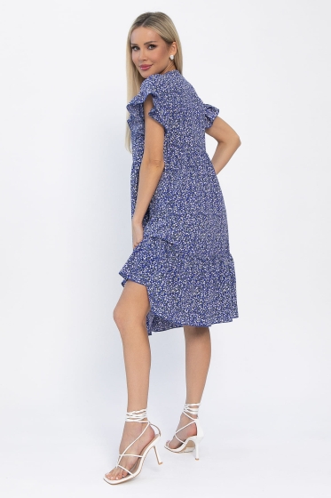 Платье Лапушка (синее) П13535-18М