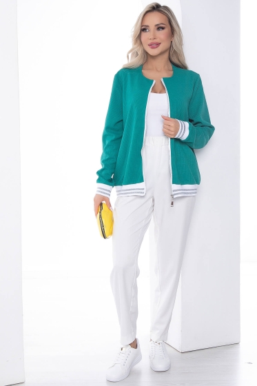 Бомбер Дана (зеленый) Б10043