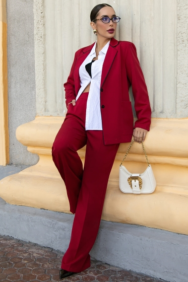 Брюки Брайн (бордо) Б14107-33М