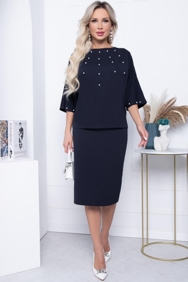 Костюм "Тайна роскоши" (блю) К7228