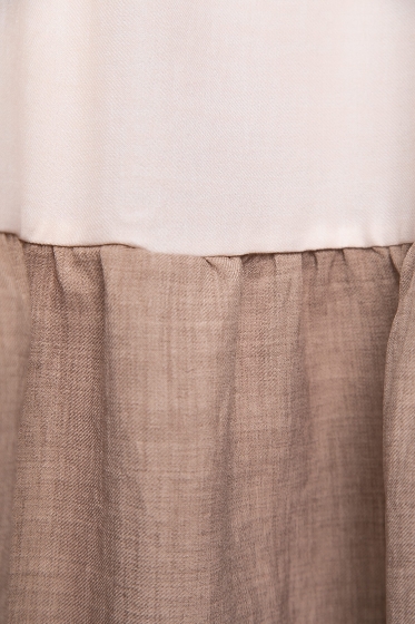 Платье "Летний поцелуй" (беж) П9053