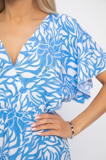 Платье Летнее настроение (голубое) П13728-7М Платье Летнее настроение (голубое) П13728-7М