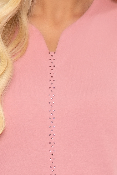 Блуза "Солнечный день" (пыльная роза) Б3693