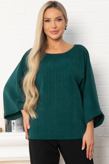 Блуза Ладанка (изумруд) Б14908-12М